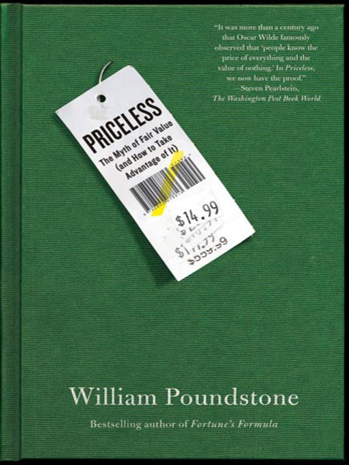 Title details for Priceless by William Poundstone - Wait list